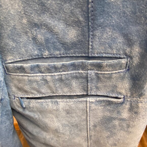 Women's Bernardo Suede leather Jacket - Picture 3 of 9